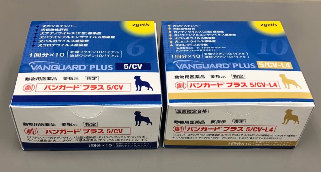 犬用6種混合ワクチン、欠品予定のお知らせ。｜愛知県日進市の動物病院なら竹の山どうぶつ病院